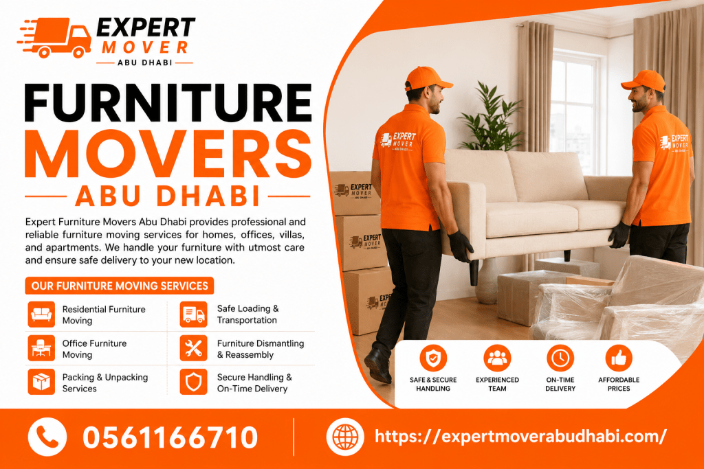 Expert Movers Abu Dhabi Quality and Efficient Movers